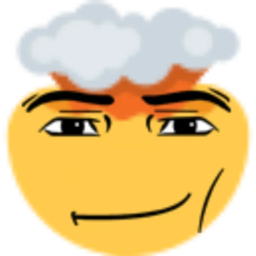 🤯 Стикер «Cool Face» для Telegram