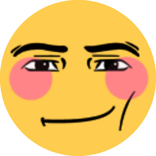 ☺️ Стикер «Cool Face» для Telegram