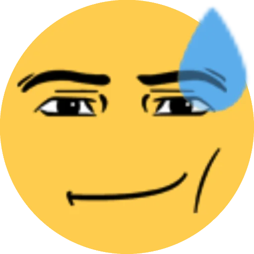 😅 Стикер «Cool Face» для Telegram