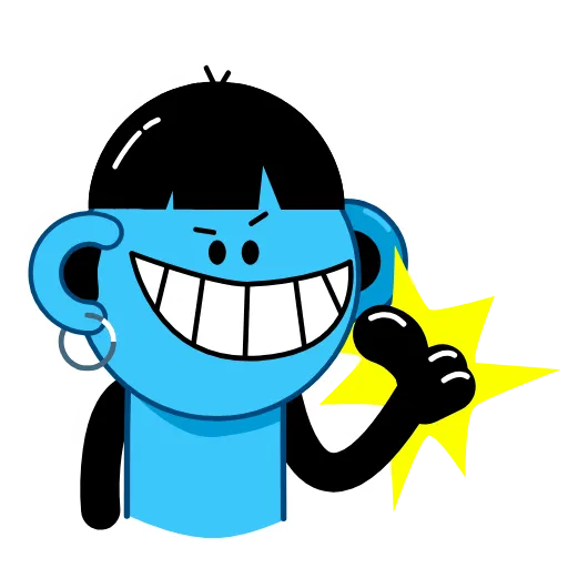 👍 Стикер «COOL GUY» для Telegram