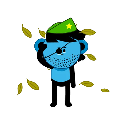 🫡 Стикер «COOL GUY» для Telegram