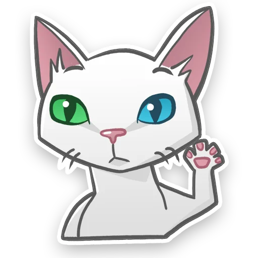 Стикерпак АйсКот для Telegram