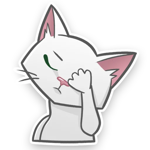 🤦‍♀️ Стикер «АйсКот» для Telegram