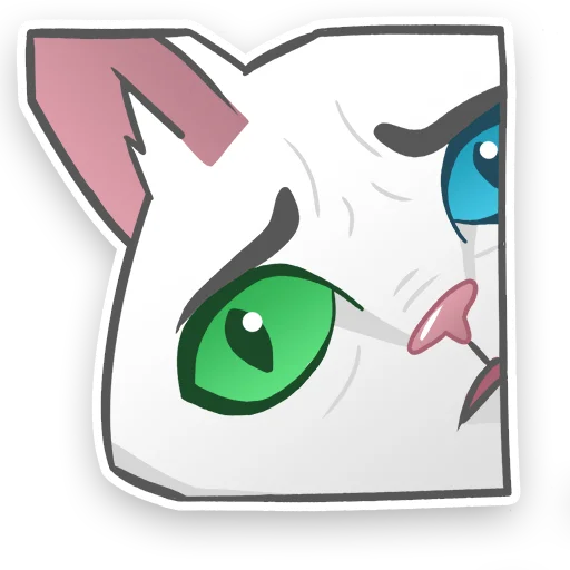 😧 Стикер «АйсКот» для Telegram