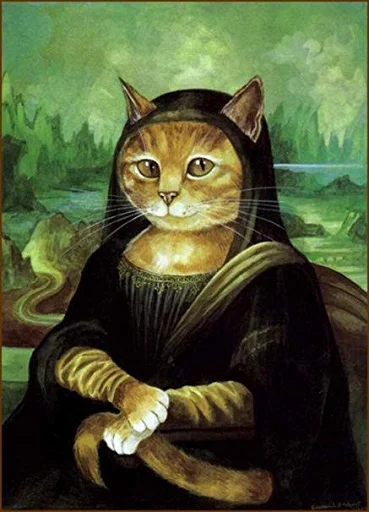 Стикерпак Monalisa для Telegram — скачать