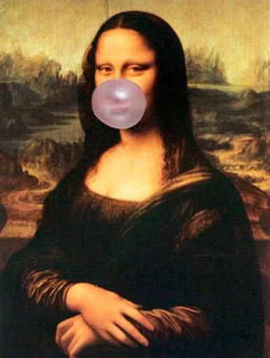 🤪 Стикер «Monalisa» для Telegram