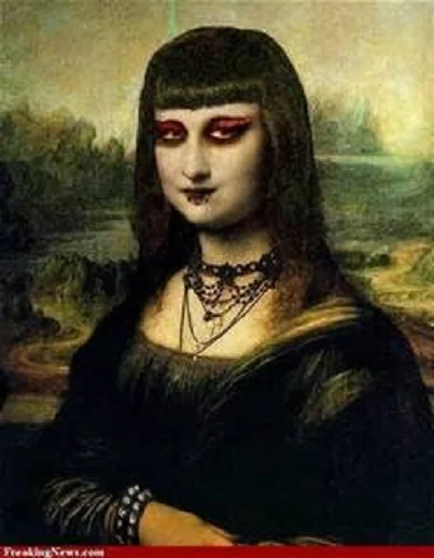 ☠️ Стикер «Monalisa» для Telegram
