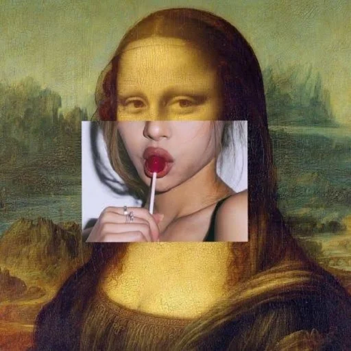 🍭 Стикер «Monalisa» для Telegram