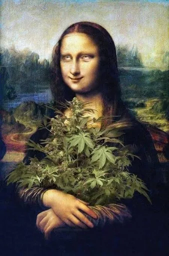 🚬 Стикер «Monalisa» для Telegram