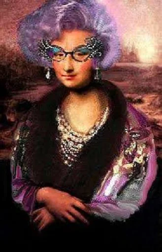 💃 Стикер «Monalisa» для Telegram