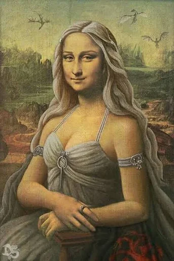 😞 Стикер «Monalisa» для Telegram