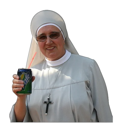 😋 Стикер «coolnuns» для Telegram