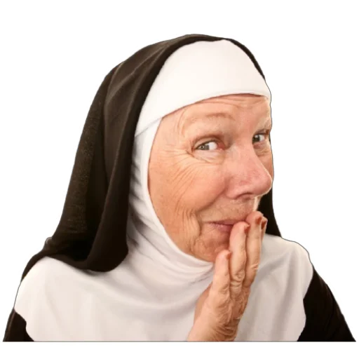 😜 Стикер «coolnuns» для Telegram