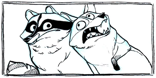 🐶 Стикер «Coon» для Telegram