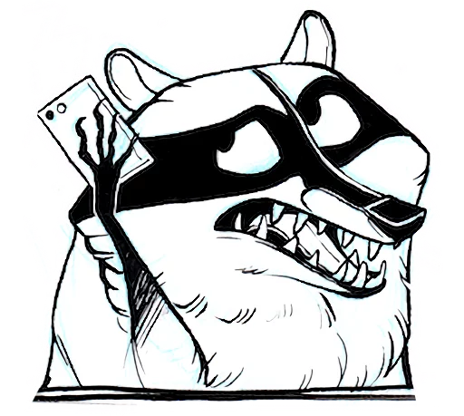 📱 Стикер «Coon» для Telegram