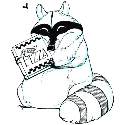 🍕 Стикер «Coon» для Telegram