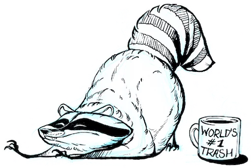 🥇 Стикер «Coon» для Telegram