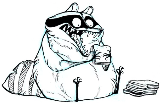 🍔 Стикер «Coon» для Telegram
