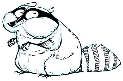 🍒 Стикер «Coon» для Telegram