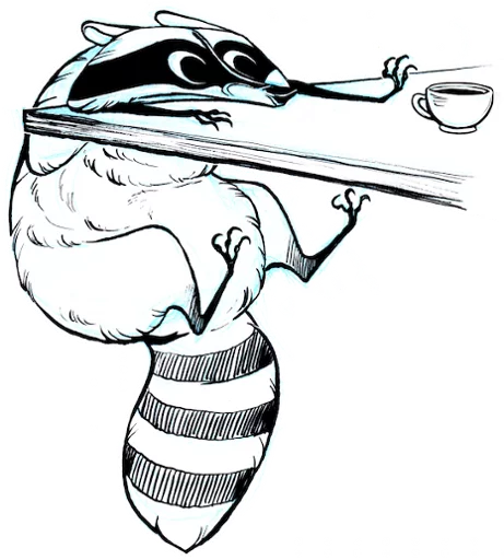 ☕ Стикер «Coon» для Telegram
