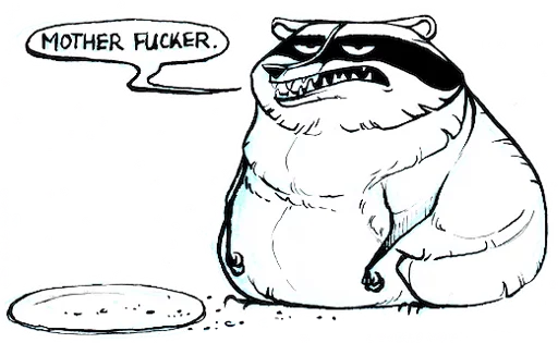 🍽 Стикер «Coon» для Telegram