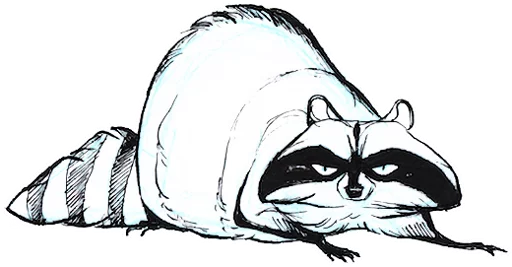 🔜 Стикер «Coon» для Telegram