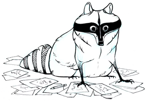 🎨 Стикер «Coon» для Telegram