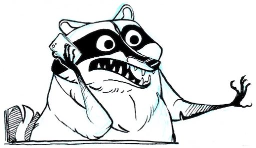 📱 Стикер «Coon» для Telegram