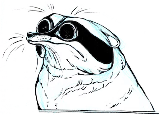 😨 Стикер «Coon» для Telegram