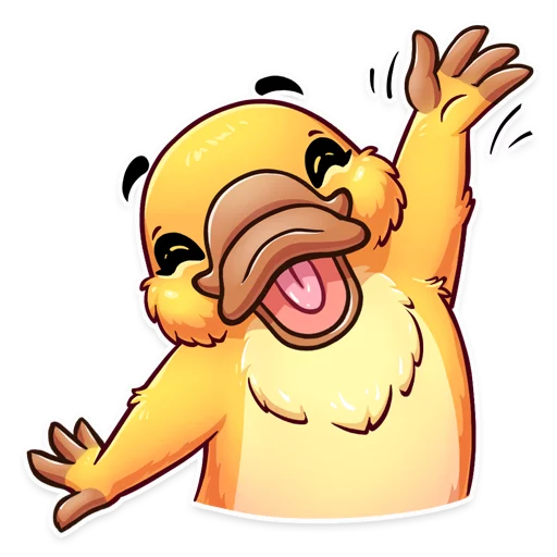 👋 Стикер «Cooper the Platypus» для Telegram