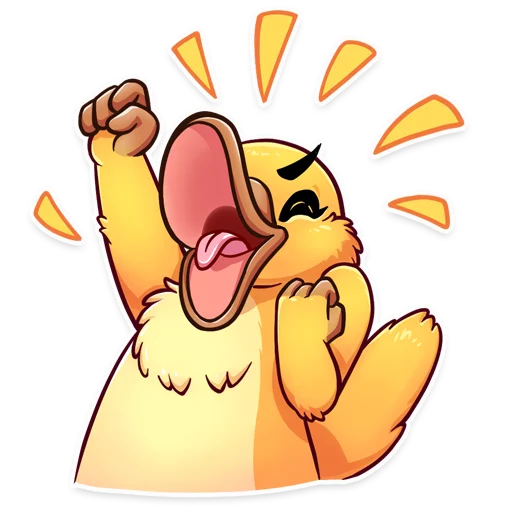 🎉 Стикер «Cooper the Platypus» для Telegram
