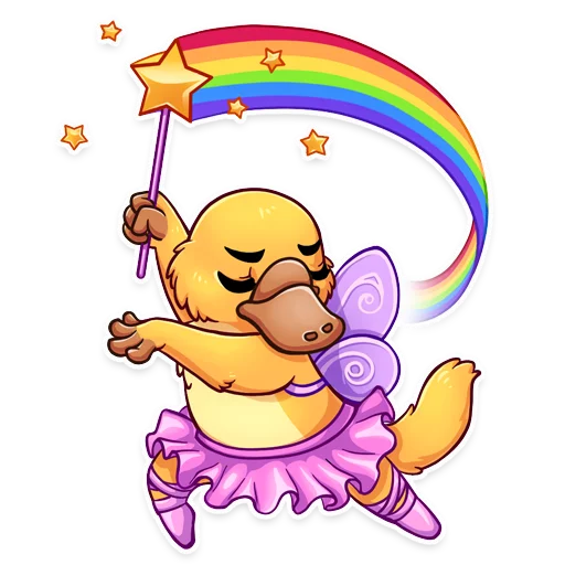 🦄 Стикер «Cooper the Platypus» для Telegram