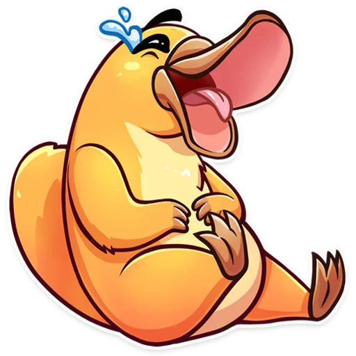 Стикерпак Cooper the Platypus для Telegram