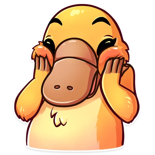 ☺️ Стикер «Cooper the Platypus» для Telegram