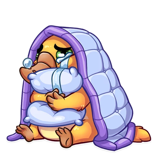 😭 Стикер «Cooper the Platypus» для Telegram
