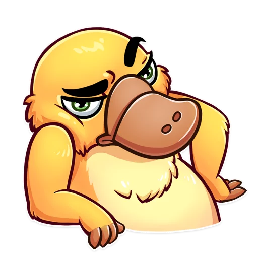 ❓ Стикер «Cooper the Platypus» для Telegram