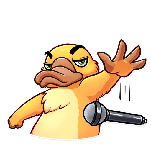 😤 Стикер «Cooper the Platypus» для Telegram