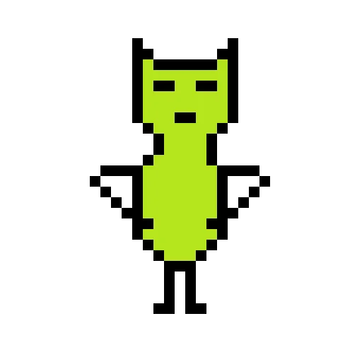 🤨 Стикер «Color pixel cats» для Telegram