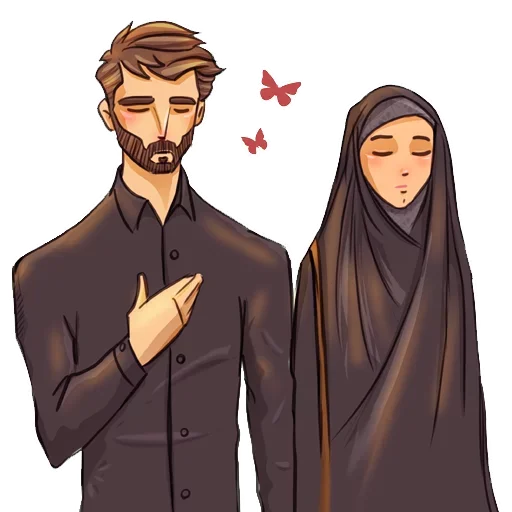 😢 Стикер «Couple» для Telegram