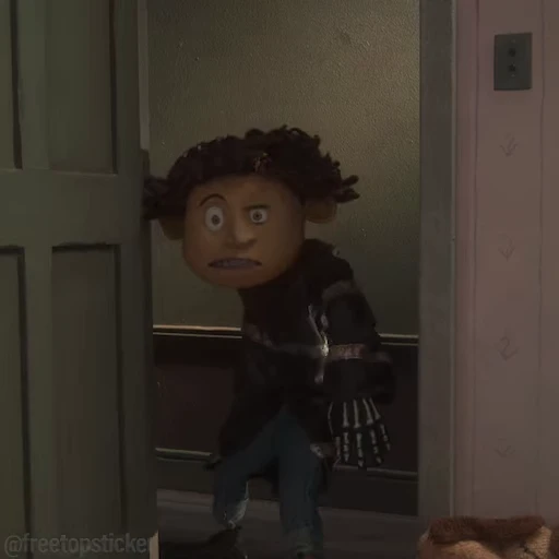😨 Стикер «Coraline» для Telegram