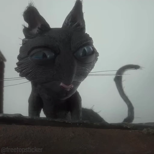 🐈‍⬛ Стикер «Coraline» для Telegram