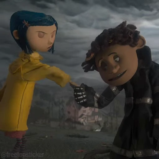 🤝 Стикер «Coraline» для Telegram