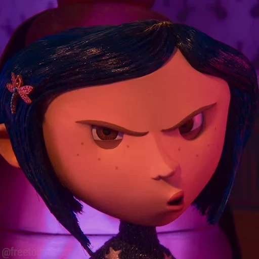 😠 Стикер «Coraline» для Telegram