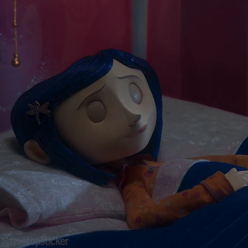 🥱 Стикер «Coraline» для Telegram