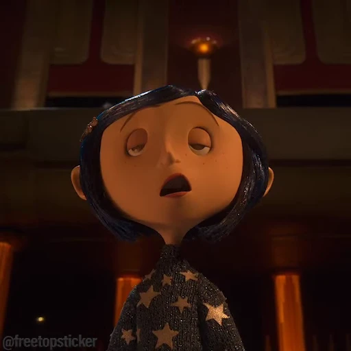 😮 Стикер «Coraline» для Telegram