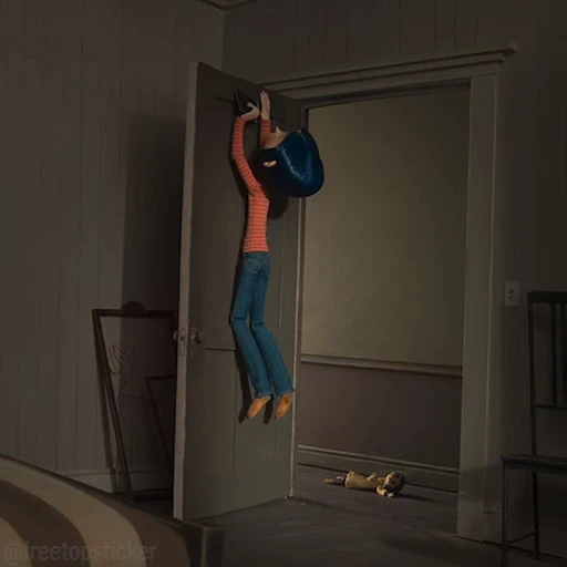 🚪 Стикер «Coraline» для Telegram