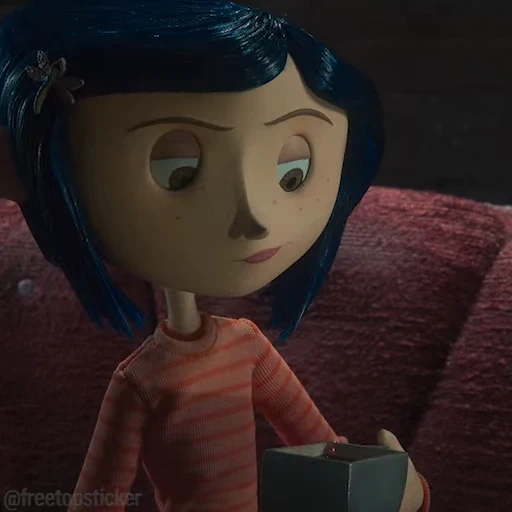 ☕️ Стикер «Coraline» для Telegram