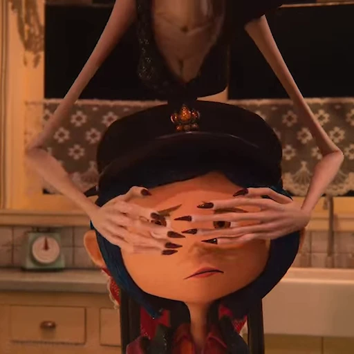 😵 Стикер «Coraline» для Telegram