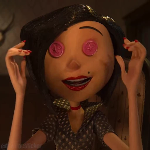 🥰 Стикер «Coraline» для Telegram