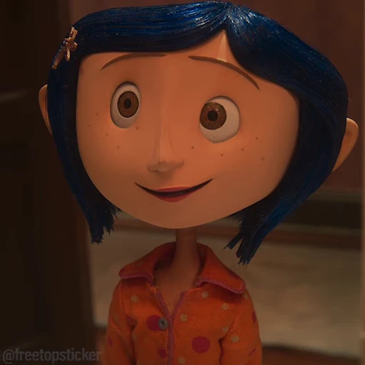 🙂 Стикер «Coraline» для Telegram